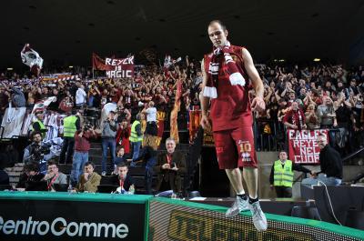 TREVISO 08 01 2012 LBA, CAMPIONATO 2011-2012 BENETTON TREVISO BASKET - UMANA REYER VENEZIA
