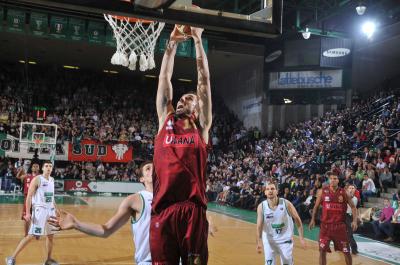 TREVISO 08 01 2012 LBA, CAMPIONATO 2011-2012 BENETTON TREVISO BASKET - UMANA REYER VENEZIA