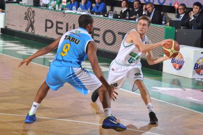 TREVISO 14 01 2012 LBA, CAMPIONATO 2011-2012 BENETTON TREVISO BASKET - CREMONA