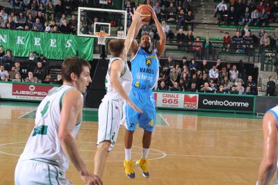 TREVISO 14 01 2012 LBA, CAMPIONATO 2011-2012 BENETTON TREVISO BASKET - CREMONA