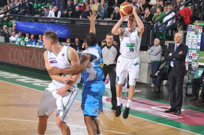 TREVISO 14 01 2012 LBA, CAMPIONATO 2011-2012 BENETTON TREVISO BASKET - CREMONA