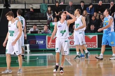 TREVISO 14 01 2012 LBA, CAMPIONATO 2011-2012 BENETTON TREVISO BASKET - CREMONA