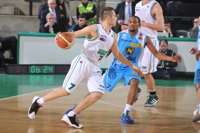 TREVISO 14 01 2012 LBA, CAMPIONATO 2011-2012 BENETTON TREVISO BASKET - CREMONA