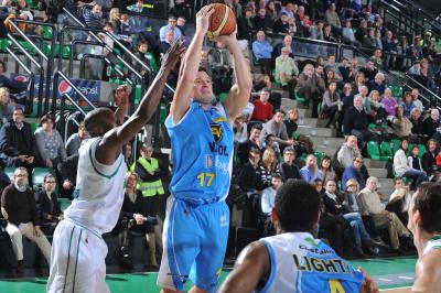 TREVISO 14 01 2012 LBA, CAMPIONATO 2011-2012 BENETTON TREVISO BASKET - CREMONA