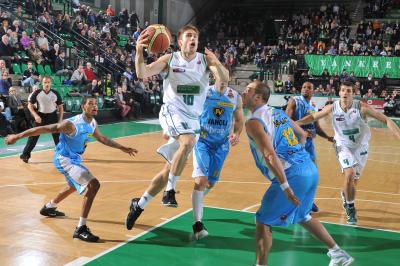 TREVISO 14 01 2012 LBA, CAMPIONATO 2011-2012 BENETTON TREVISO BASKET - CREMONA