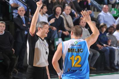TREVISO 14 01 2012 LBA, CAMPIONATO 2011-2012 BENETTON TREVISO BASKET - CREMONA