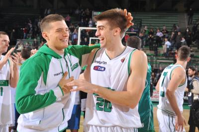 TREVISO 14 01 2012 LBA, CAMPIONATO 2011-2012 BENETTON TREVISO BASKET - CREMONA