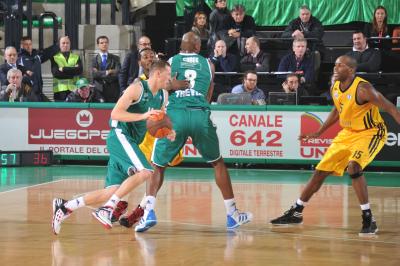 TREVISO 17 01 2012 EUROCUP  2011-2012 BENETTON BASKET - ALBA BERLIN