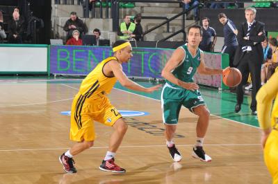 TREVISO 17 01 2012 EUROCUP  2011-2012 BENETTON BASKET - ALBA BERLIN