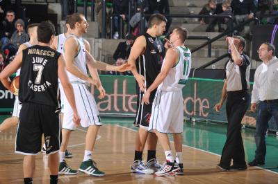TREVISO 21 01 2012 LBA, CAMPIONATO 2011-2012 BENETTON TREVISO BASKET - CASERTA