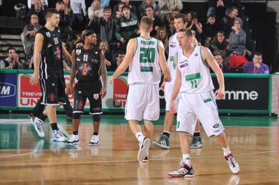 TREVISO 21 01 2012 LBA, CAMPIONATO 2011-2012 BENETTON TREVISO BASKET - CASERTA