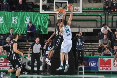 TREVISO 21 01 2012 LBA, CAMPIONATO 2011-2012 BENETTON TREVISO BASKET - CASERTA