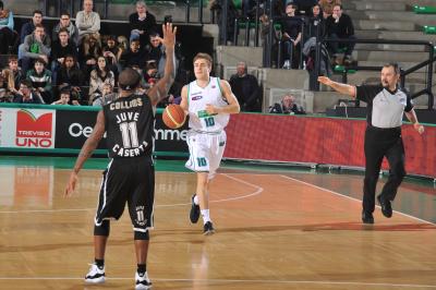 TREVISO 21 01 2012 LBA, CAMPIONATO 2011-2012 BENETTON TREVISO BASKET - CASERTA