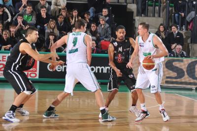 TREVISO 21 01 2012 LBA, CAMPIONATO 2011-2012 BENETTON TREVISO BASKET - CASERTA