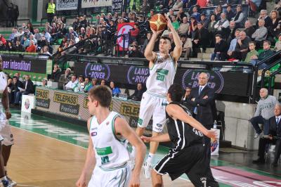 TREVISO 21 01 2012 LBA, CAMPIONATO 2011-2012 BENETTON TREVISO BASKET - CASERTA