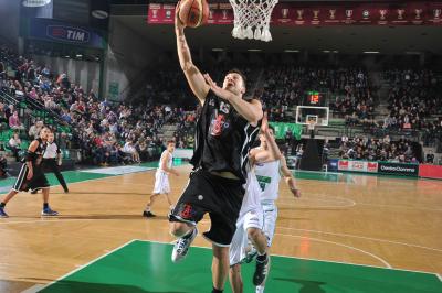 TREVISO 21 01 2012 LBA, CAMPIONATO 2011-2012 BENETTON TREVISO BASKET - CASERTA