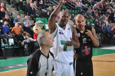 TREVISO 21 01 2012 LBA, CAMPIONATO 2011-2012 BENETTON TREVISO BASKET - CASERTA