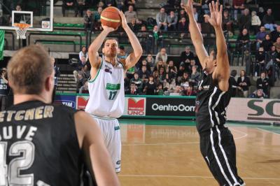 TREVISO 21 01 2012 LBA, CAMPIONATO 2011-2012 BENETTON TREVISO BASKET - CASERTA