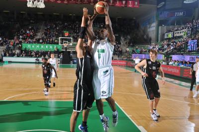TREVISO 21 01 2012 LBA, CAMPIONATO 2011-2012 BENETTON TREVISO BASKET - CASERTA