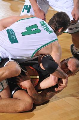 TREVISO 21 01 2012 LBA, CAMPIONATO 2011-2012 BENETTON TREVISO BASKET - CASERTA