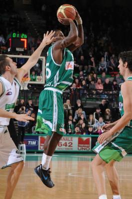 TREVISO 04 02 2012 LBA, CAMPIONATO 2011-2012 BENETTON TREVISO BASKET - AIR AVELLINO