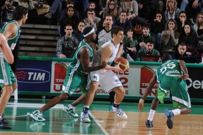 TREVISO 04 02 2012 LBA, CAMPIONATO 2011-2012 BENETTON TREVISO BASKET - AIR AVELLINO