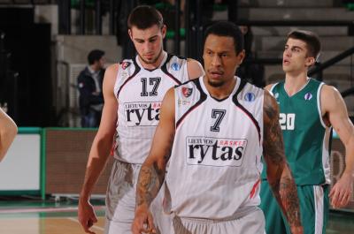 TREVISO 28 02 2012 EUROCUP  2011-2012 BENETTON BASKET - LIETUVOS