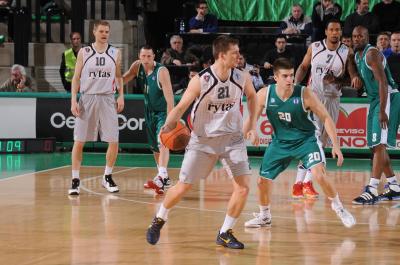 TREVISO 28 02 2012 EUROCUP  2011-2012 BENETTON BASKET - LIETUVOS