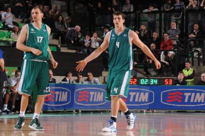 TREVISO 28 02 2012 EUROCUP  2011-2012 BENETTON BASKET - LIETUVOS