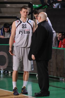 TREVISO 28 02 2012 EUROCUP  2011-2012 BENETTON BASKET - LIETUVOS