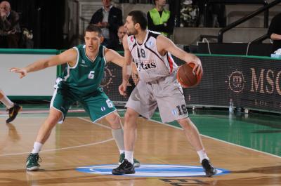 TREVISO 28 02 2012 EUROCUP  2011-2012 BENETTON BASKET - LIETUVOS