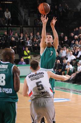 TREVISO 28 02 2012 EUROCUP  2011-2012 BENETTON BASKET - LIETUVOS