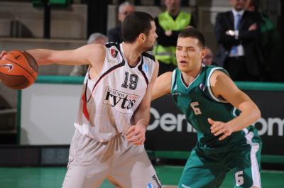 TREVISO 28 02 2012 EUROCUP  2011-2012 BENETTON BASKET - LIETUVOS