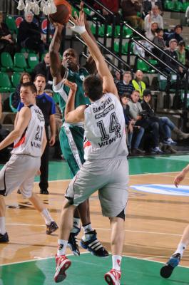 TREVISO 28 02 2012 EUROCUP  2011-2012 BENETTON BASKET - LIETUVOS