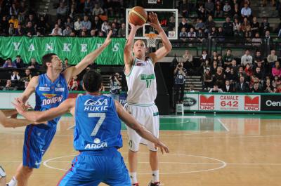 TREVISO 04 03 2012 LBA, CAMPIONATO 2011-2012 BENETTON TREVISO BASKET - CASALE MONFERRATO
