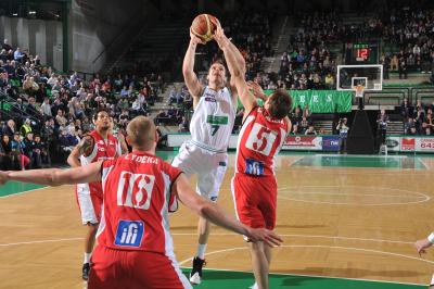 TREVISO 07 03 2012 LBA, CAMPIONATO 2011-2012 BENETTON TREVISO BASKET - PESARO