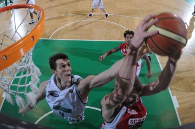 TREVISO 07 03 2012 LBA, CAMPIONATO 2011-2012 BENETTON TREVISO BASKET - PESARO
