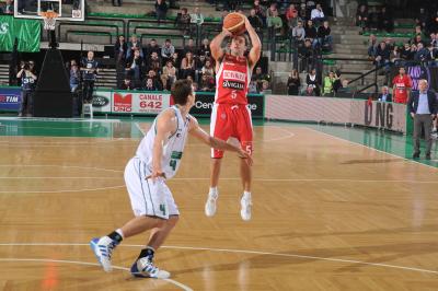 TREVISO 07 03 2012 LBA, CAMPIONATO 2011-2012 BENETTON TREVISO BASKET - PESARO