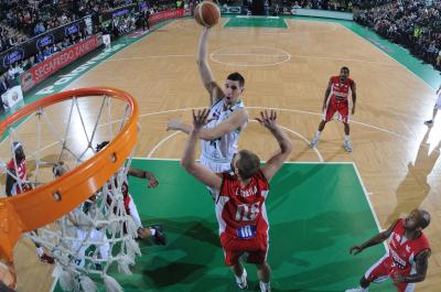TREVISO 07 03 2012 LBA, CAMPIONATO 2011-2012 BENETTON TREVISO BASKET - PESARO