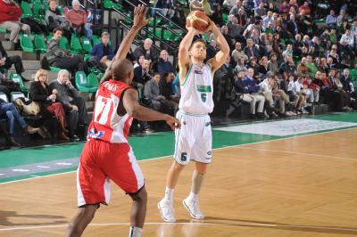 TREVISO 07 03 2012 LBA, CAMPIONATO 2011-2012 BENETTON TREVISO BASKET - PESARO