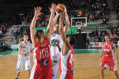 TREVISO 07 03 2012 LBA, CAMPIONATO 2011-2012 BENETTON TREVISO BASKET - PESARO