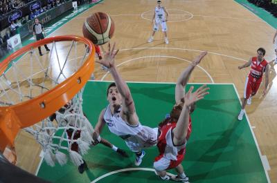 TREVISO 07 03 2012 LBA, CAMPIONATO 2011-2012 BENETTON TREVISO BASKET - PESARO