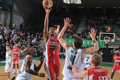 TREVISO 07 03 2012 LBA, CAMPIONATO 2011-2012 BENETTON TREVISO BASKET - PESARO