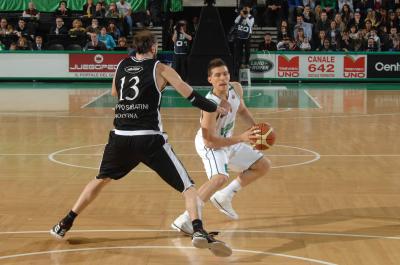 TREVISO 15 04 2012 LBA, CAMPIONATO 2011-2012 BENETTON TREVISO BASKET - VIRTUS BOLOGNA