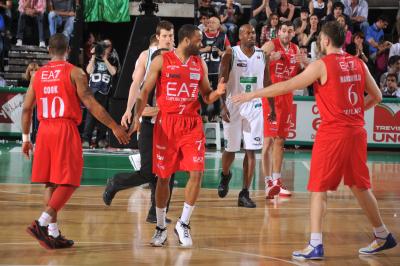 TREVISO 03 05 2012 LBA, CAMPIONATO 2011-2012 BENETTON TREVISO BASKET - ARMANI JEANS MILANO