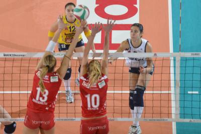 TREVISO 22 12 2012 LEGAVOLLEY FEMMINILE, CAMPIONATO 2011-2012 PROSECCO DOC IMOCO - YAMAMAI