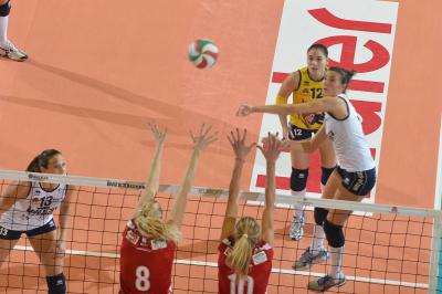 TREVISO 22 12 2012 LEGAVOLLEY FEMMINILE, CAMPIONATO 2011-2012 PROSECCO DOC IMOCO - YAMAMAI