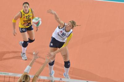TREVISO 22 12 2012 LEGAVOLLEY FEMMINILE, CAMPIONATO 2011-2012 PROSECCO DOC IMOCO - YAMAMAI