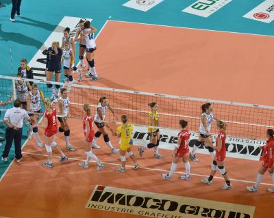 TREVISO 22 12 2012 LEGAVOLLEY FEMMINILE, CAMPIONATO 2011-2012 PROSECCO DOC IMOCO - YAMAMAI
