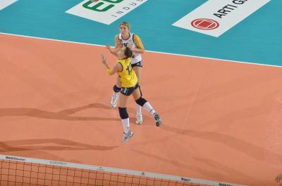 TREVISO 22 12 2012 LEGAVOLLEY FEMMINILE, CAMPIONATO 2011-2012 PROSECCO DOC IMOCO - YAMAMAI